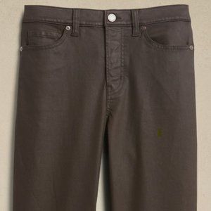 Banana Republic Coated Jean in Deep Chocolate Brown
